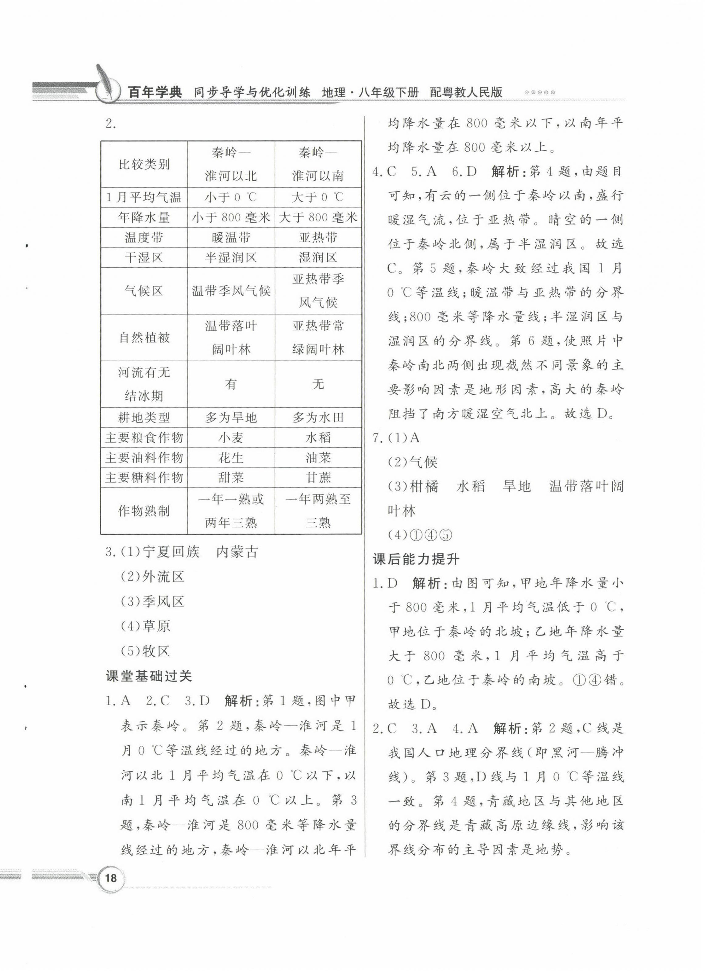 2023年同步導(dǎo)學(xué)與優(yōu)化訓(xùn)練八年級地理下冊粵人版四川專版 第2頁