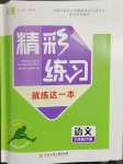 2023年精彩練習(xí)就練這一本八年級語文下冊人教版評議教輔