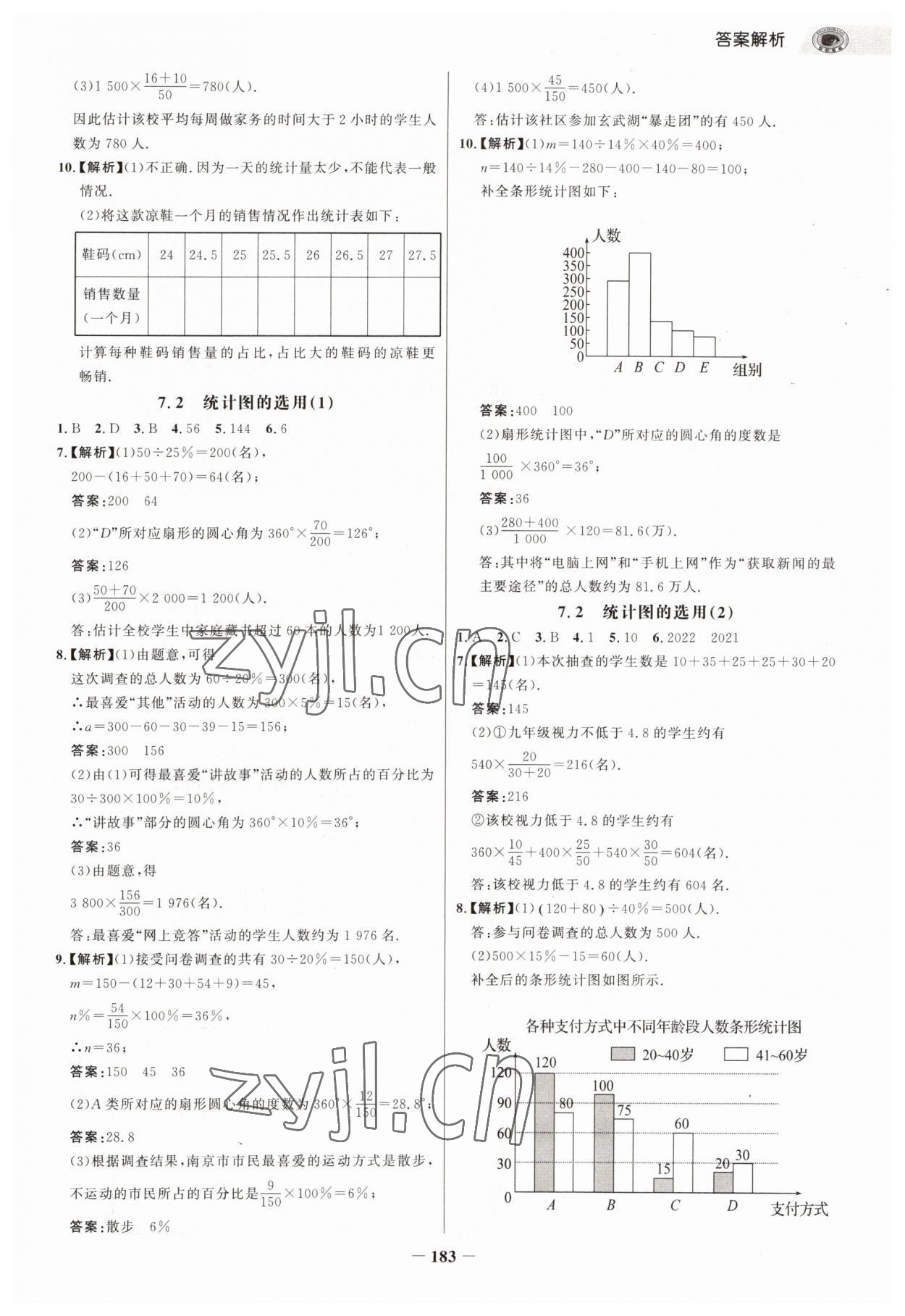 2023年世紀金榜重點題特訓(xùn)八年級數(shù)學下冊蘇科版 參考答案第2頁