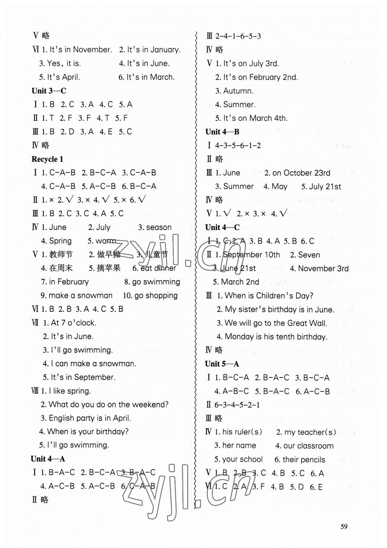 2023年小学课堂练习合肥工业大学出版社五年级英语下册人教版 第2页