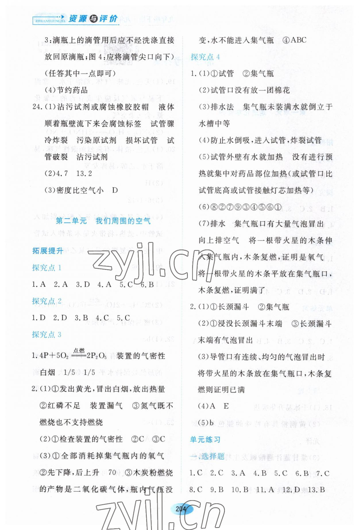 2023年資源與評價(jià)黑龍江教育出版社九年級化學(xué)下冊人教版五四制 第2頁