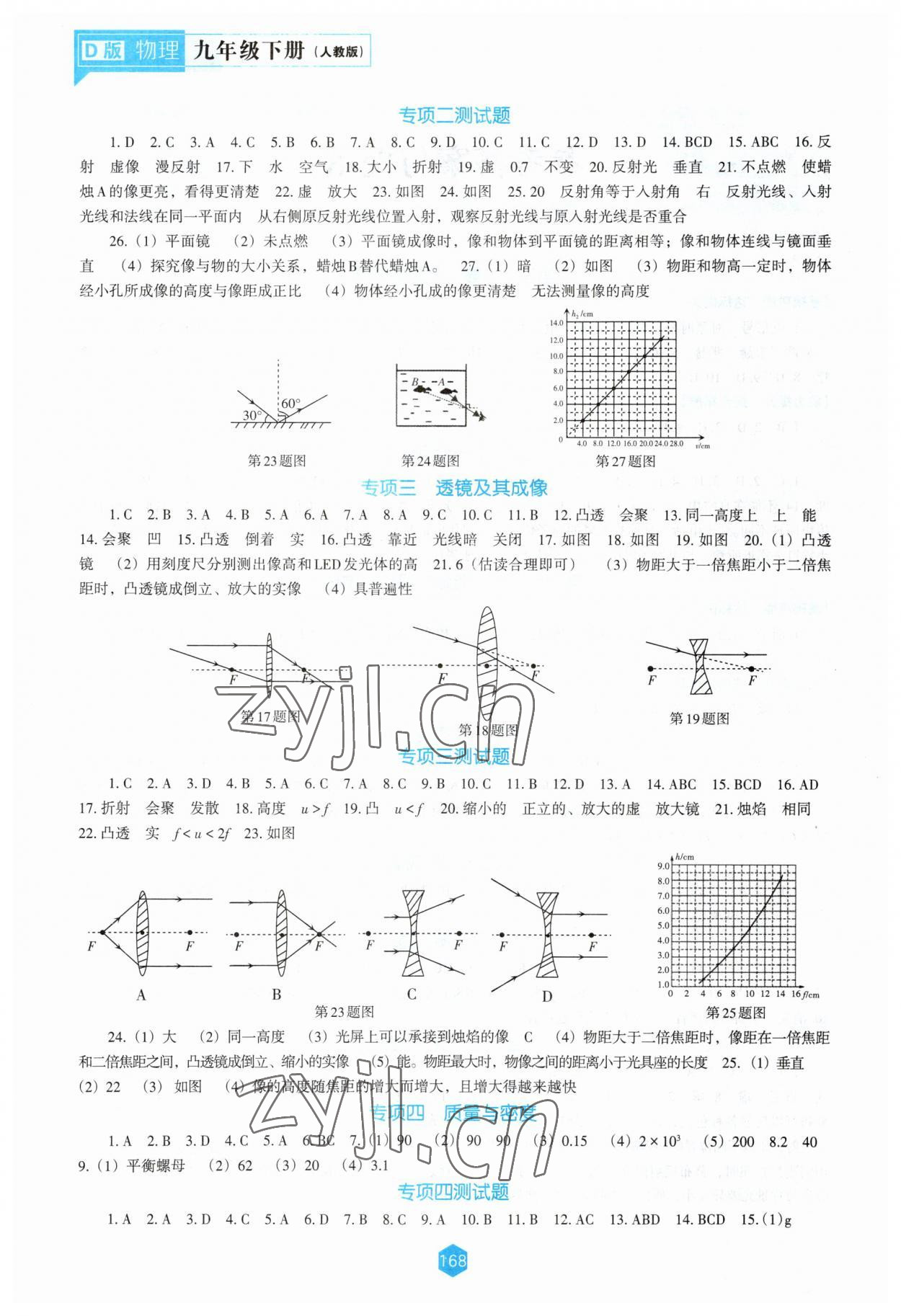 2023年新课程能力培养九年级物理下册人教版D版 第2页