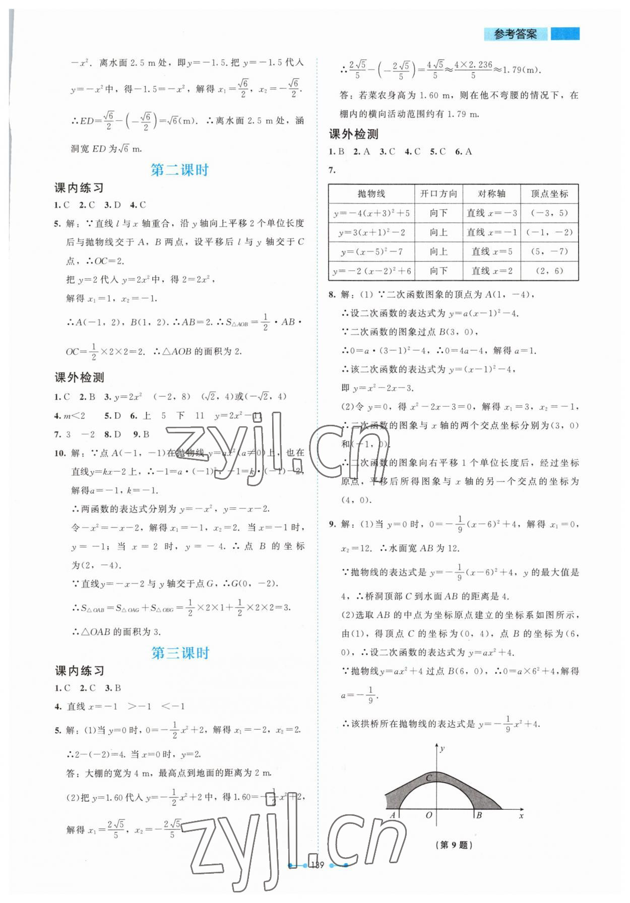 2023年伴你學(xué)北京師范大學(xué)出版社九年級(jí)數(shù)學(xué)下冊(cè)北師大版 第7頁(yè)