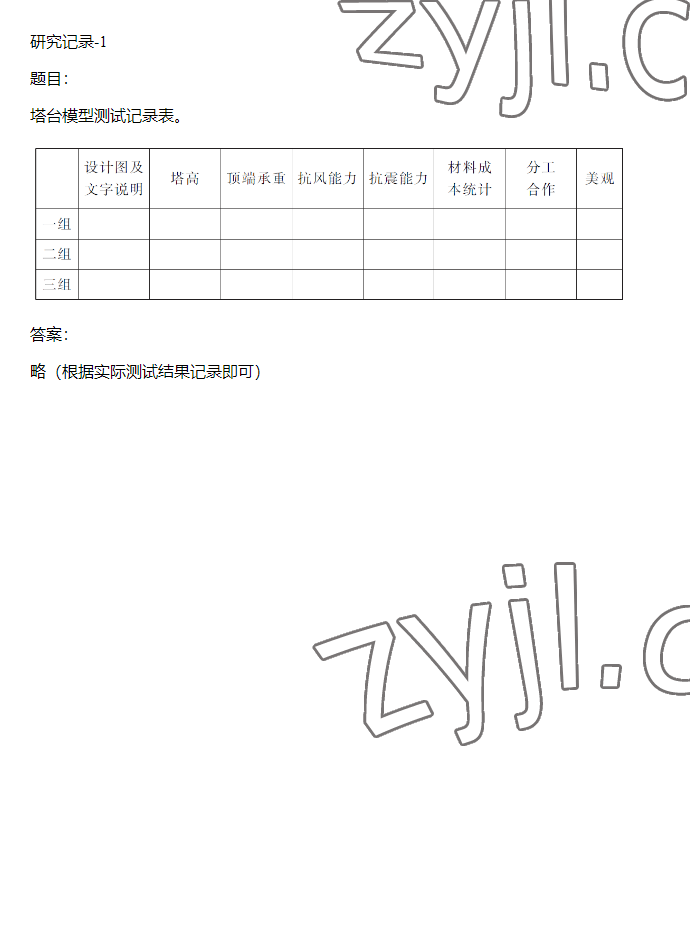 2023年同步實(shí)踐評(píng)價(jià)課程基礎(chǔ)訓(xùn)練六年級(jí)科學(xué)下冊(cè)教科版 參考答案第48頁