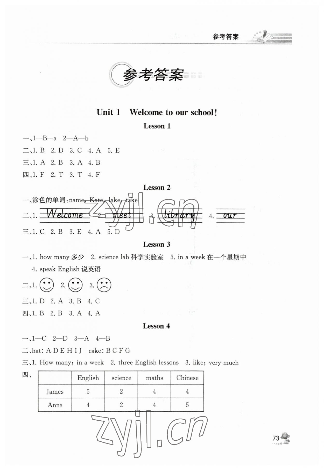 2023年同步練習(xí)冊人民教育出版社五年級英語下冊人教精通版彩版新疆專版 第1頁