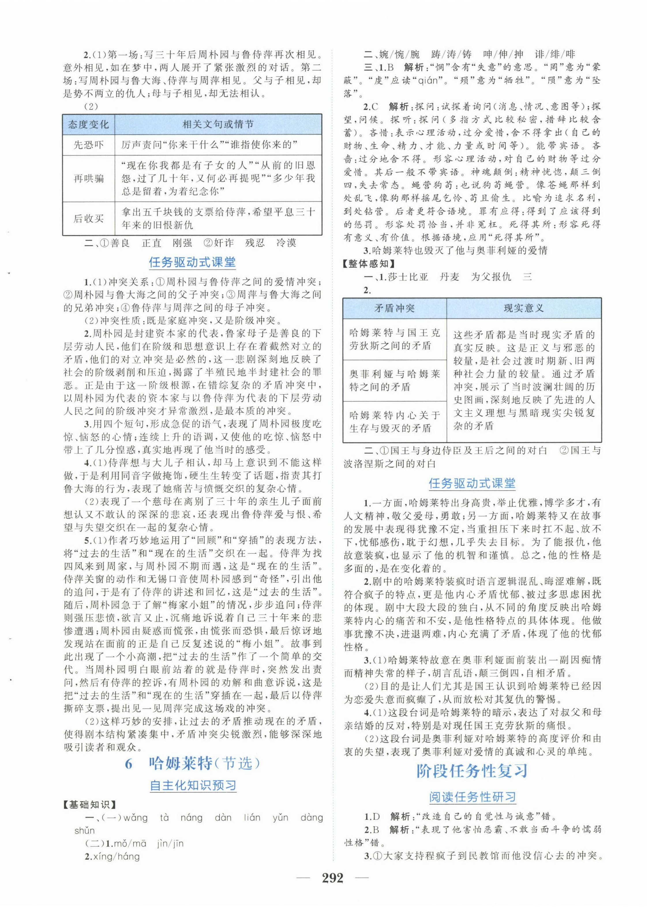 2023年點(diǎn)金訓(xùn)練精講巧練高中語(yǔ)文必修下冊(cè)人教版 第8頁(yè)