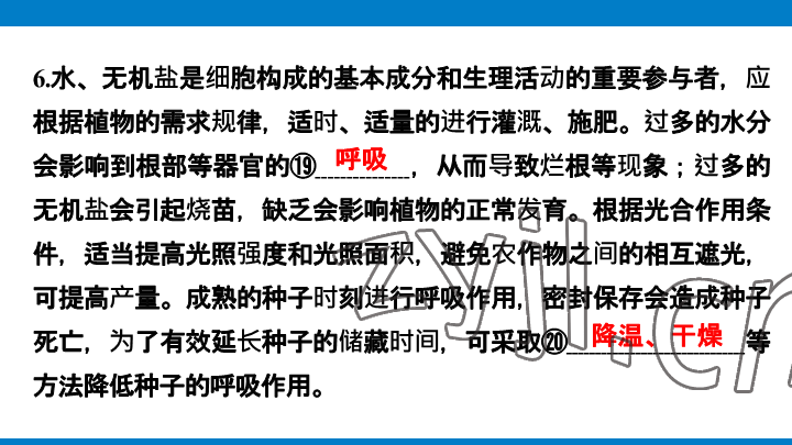 2023年學習進階中考科學復習設計中考浙教版 參考答案第89頁