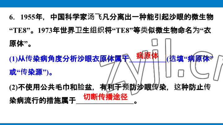 2023年學習進階中考科學復習設計中考浙教版 參考答案第237頁