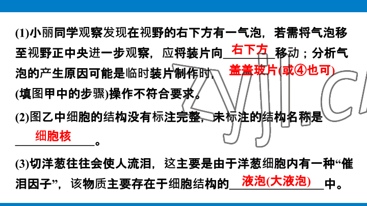 2023年學(xué)習(xí)進(jìn)階中考科學(xué)復(fù)習(xí)設(shè)計中考浙教版 參考答案第51頁