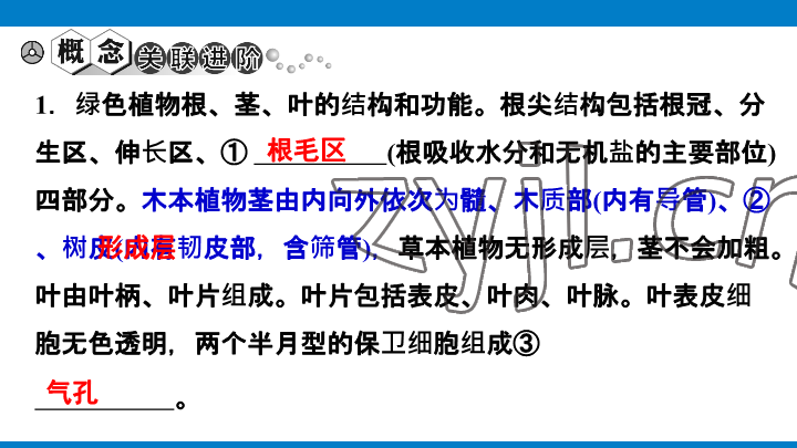 2023年學(xué)習(xí)進(jìn)階中考科學(xué)復(fù)習(xí)設(shè)計(jì)中考浙教版 參考答案第84頁