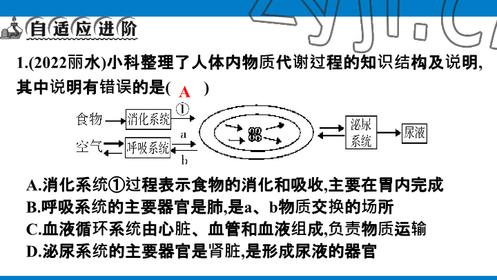2023年學(xué)習(xí)進階中考科學(xué)復(fù)習(xí)設(shè)計中考浙教版 參考答案第119頁