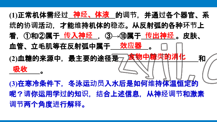2023年學習進階中考科學復習設計中考浙教版 參考答案第161頁
