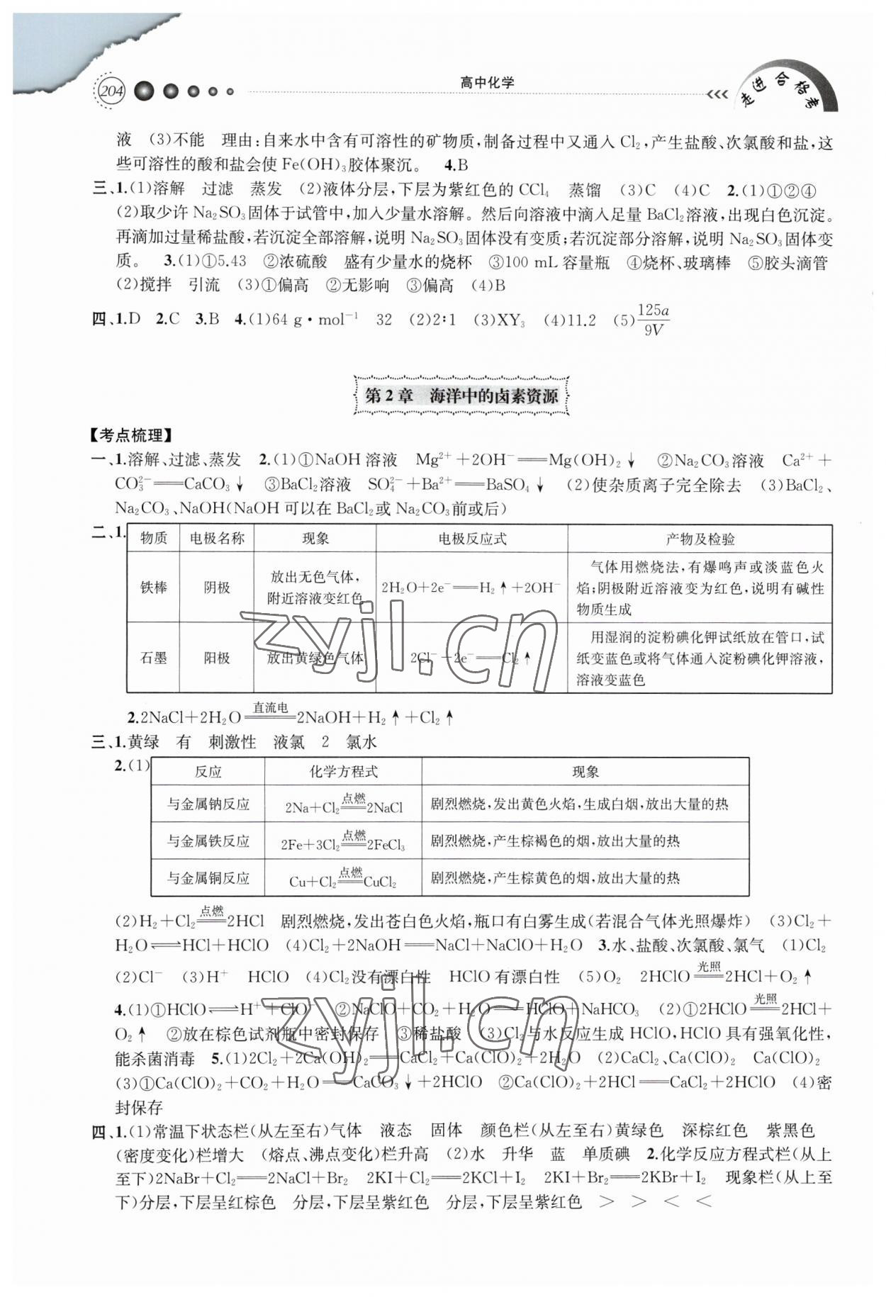 2023年走進(jìn)合格考高中化學(xué) 第2頁