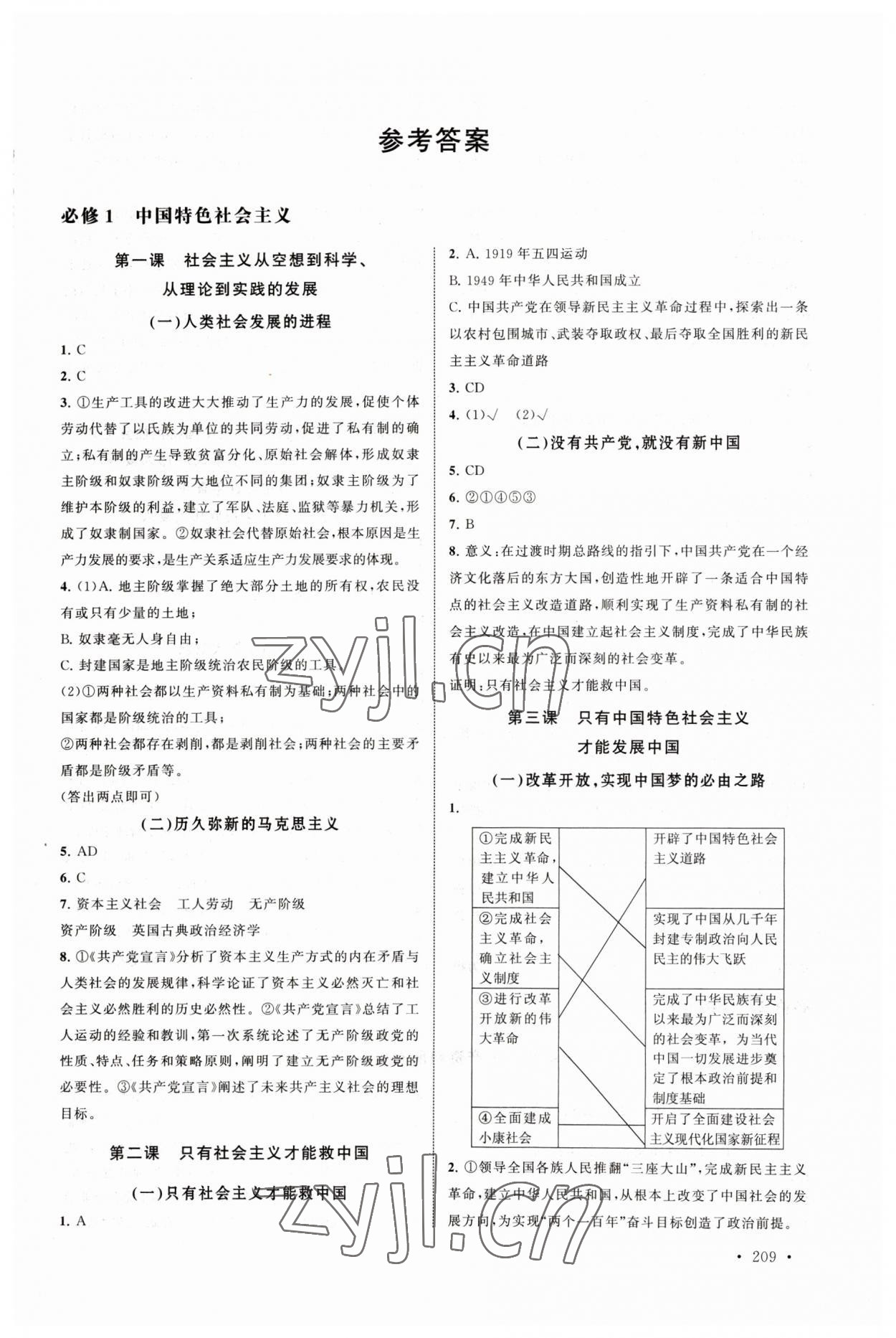 2023年全A計劃學(xué)業(yè)水平測試高中道德與法治 第1頁