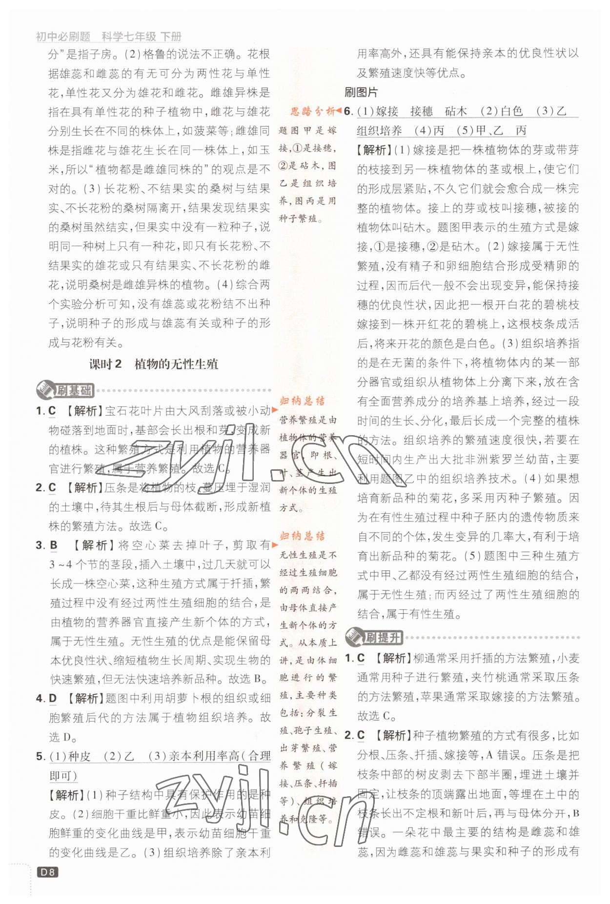 2023年初中必刷題八年級科學下冊浙教版浙江專版 第8頁
