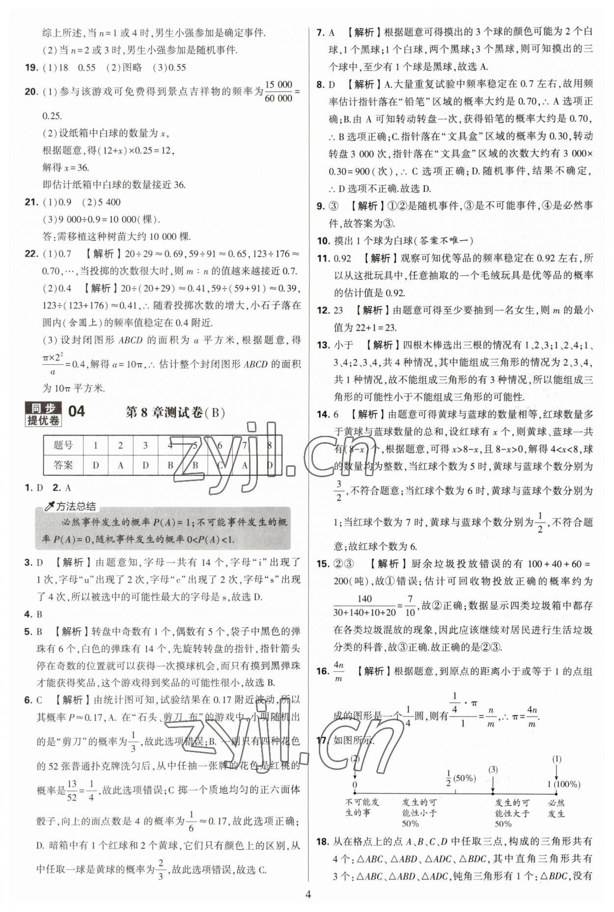 2023年學(xué)霸提優(yōu)大試卷八年級(jí)數(shù)學(xué)下冊(cè)蘇科版 參考答案第4頁(yè)