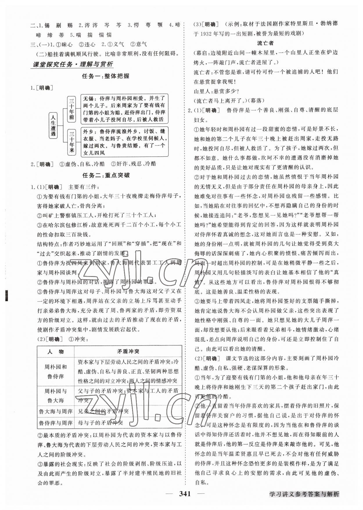 2023年高中同步創(chuàng)新課堂優(yōu)化方案高中語文下冊人教版 第9頁