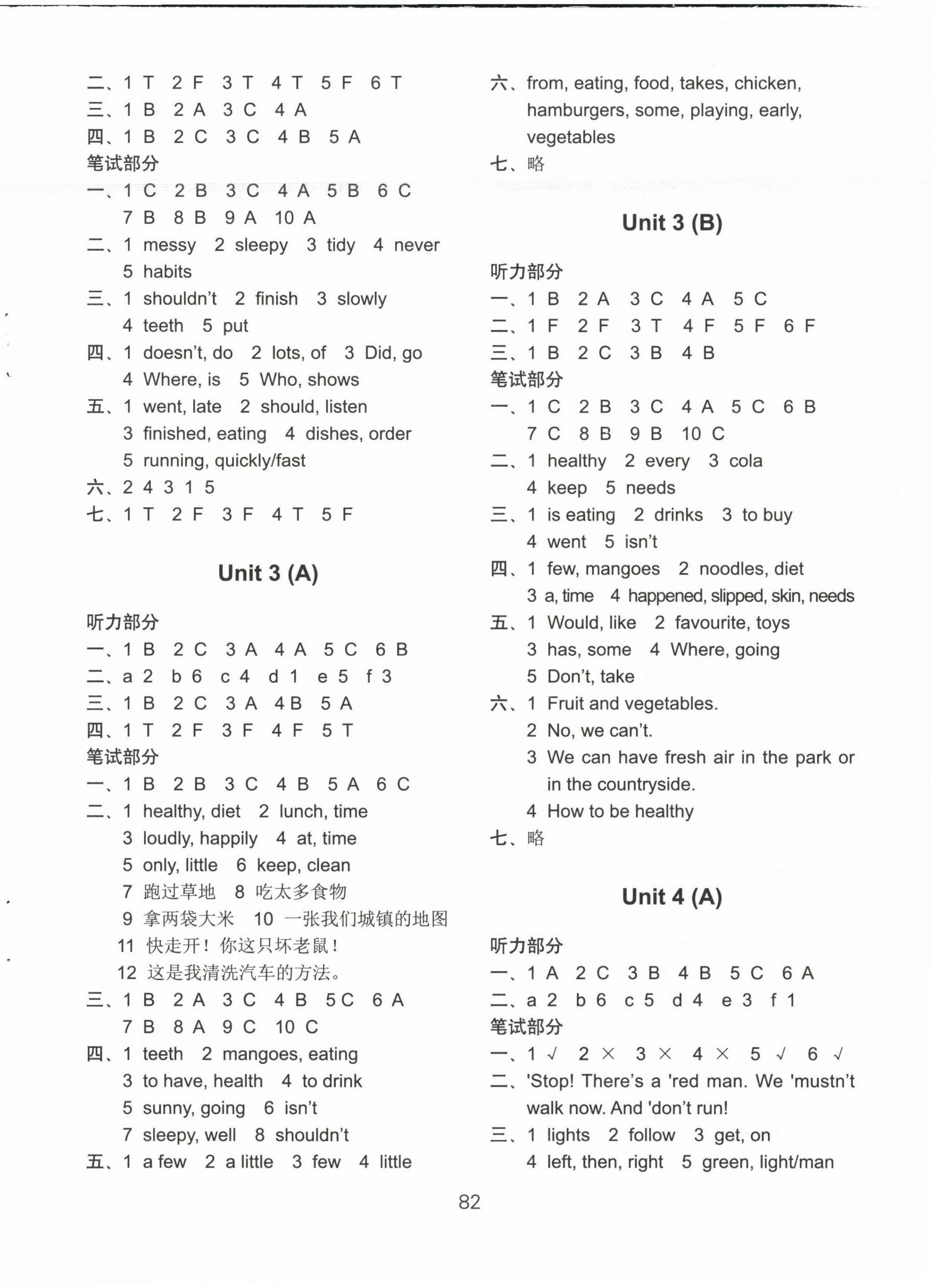 2023年課課練AB卷六年級英語下冊優化版 第2頁