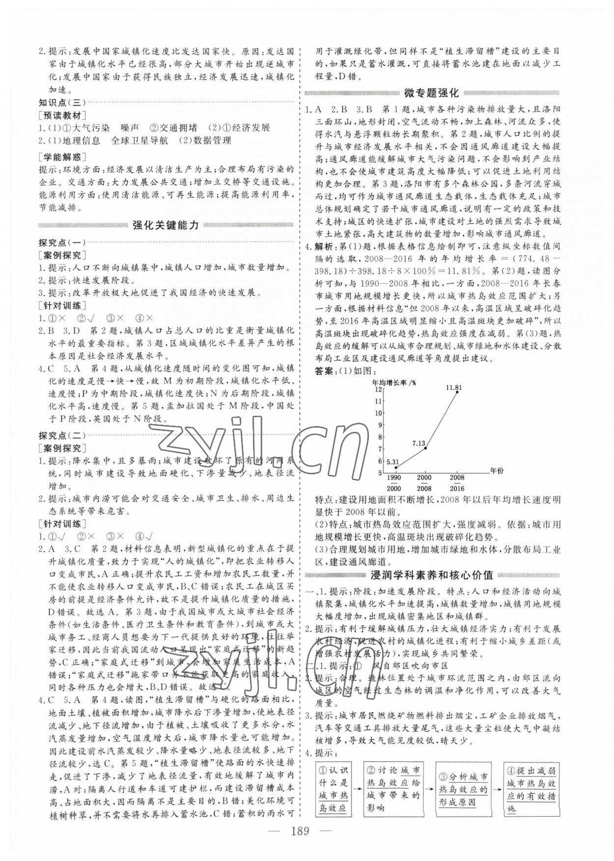 2023年新課程學(xué)案高中同步導(dǎo)學(xué)高中地理必修第二冊(cè) 參考答案第5頁