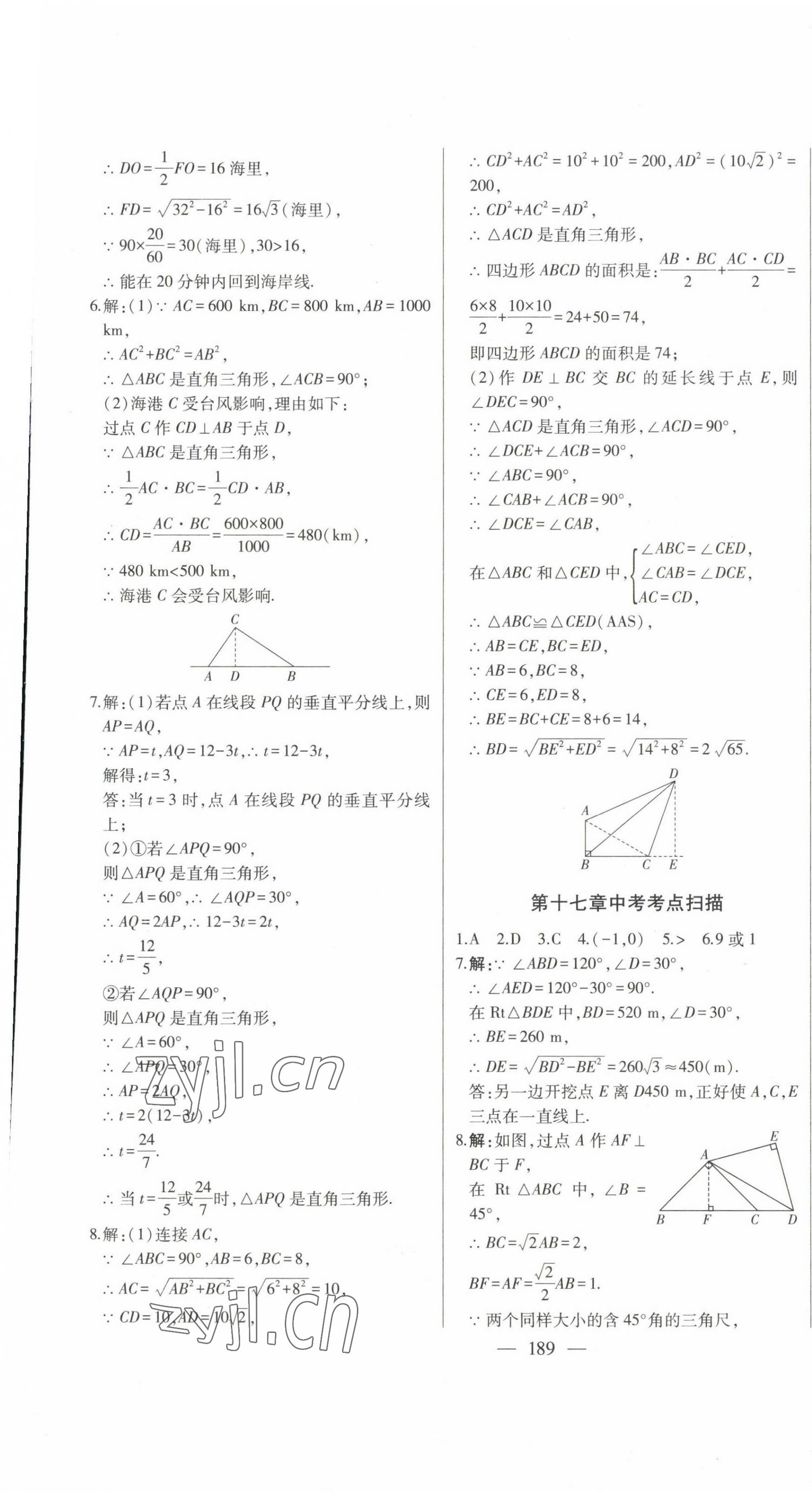 2023年初中新課標(biāo)名師學(xué)案智慧大課堂八年級數(shù)學(xué)下冊人教版 第9頁