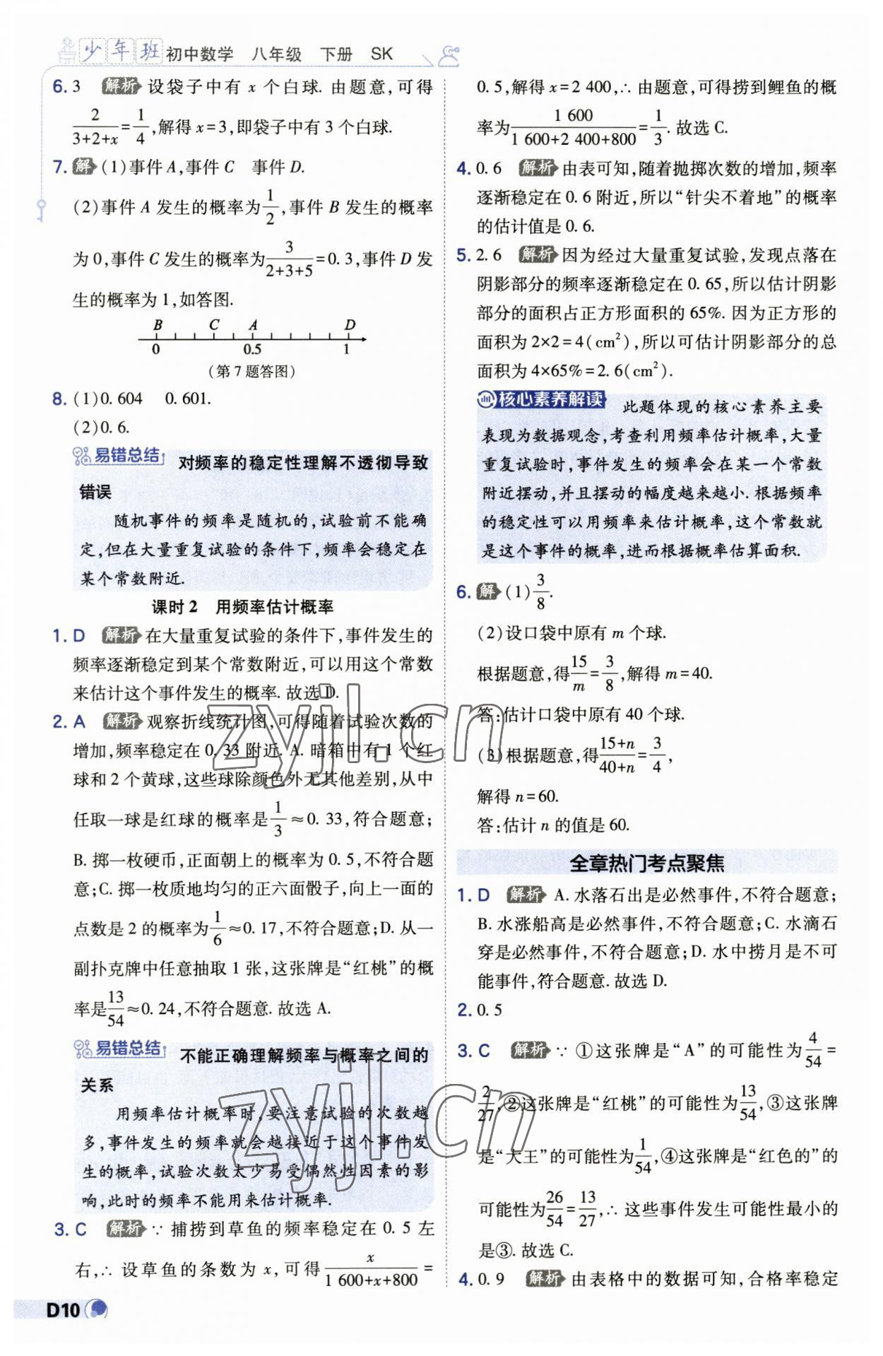 2023年少年班八年级数学下册苏科版 第10页