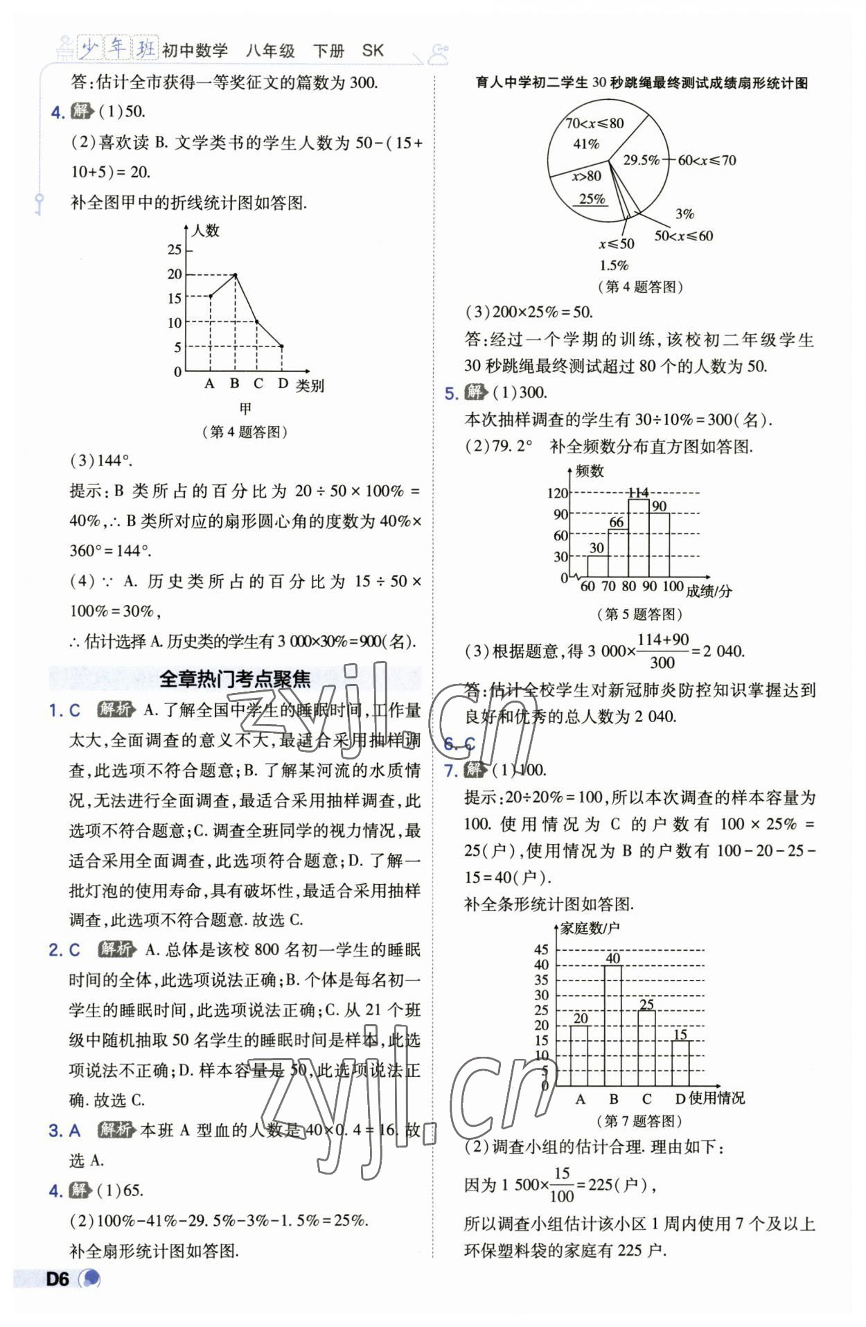 2023年少年班八年级数学下册苏科版 第6页