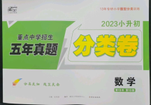 2023年重點(diǎn)中學(xué)招生分班五年真題分類(lèi)卷數(shù)學(xué)