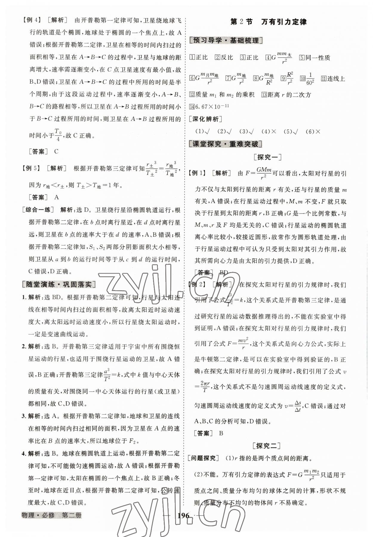 2023年高中同步創(chuàng)新課堂優(yōu)化方案物理必修第二冊人教版 第16頁