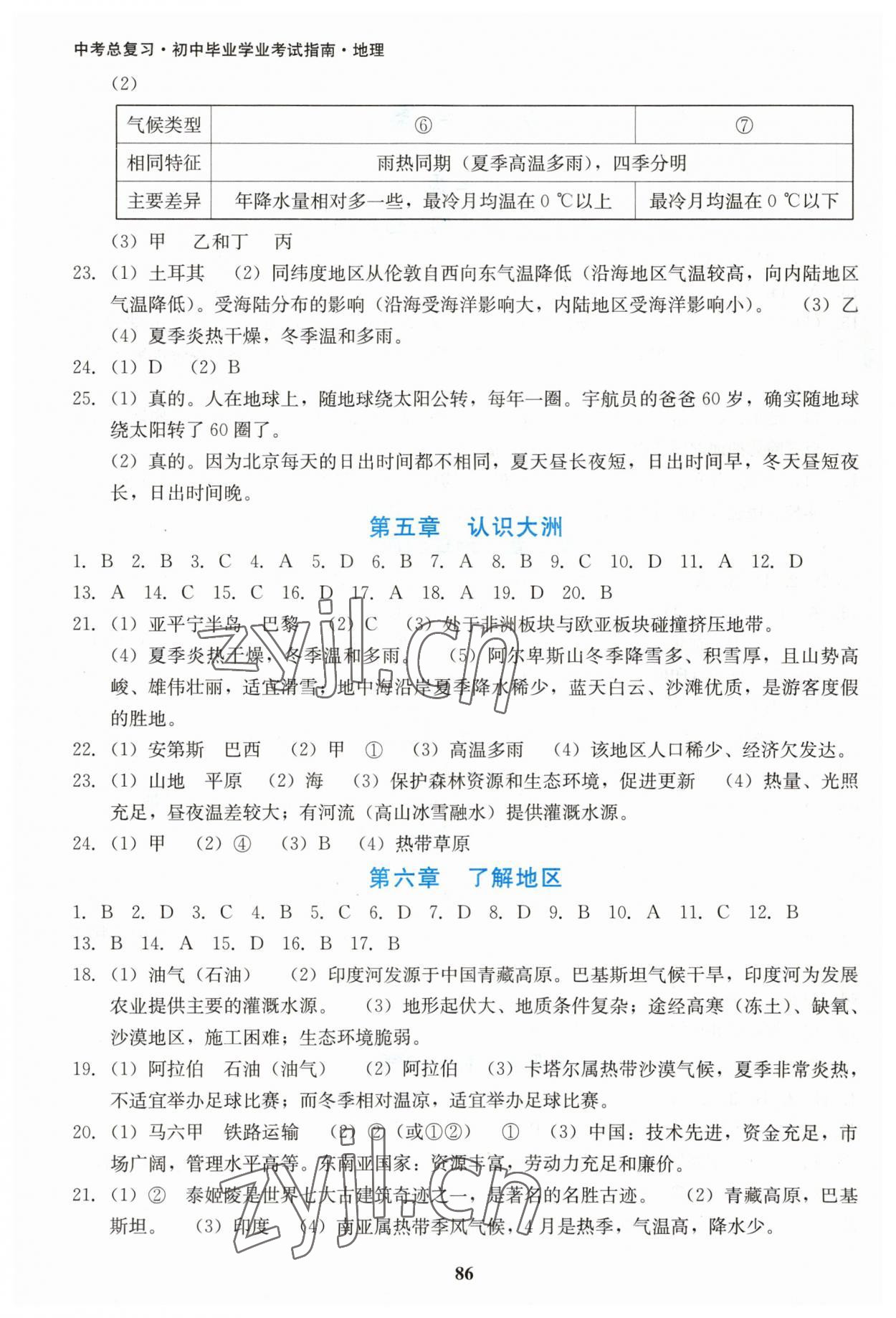 2023年湘教考苑中考总复习初中毕业学业考试指南地理 第2页