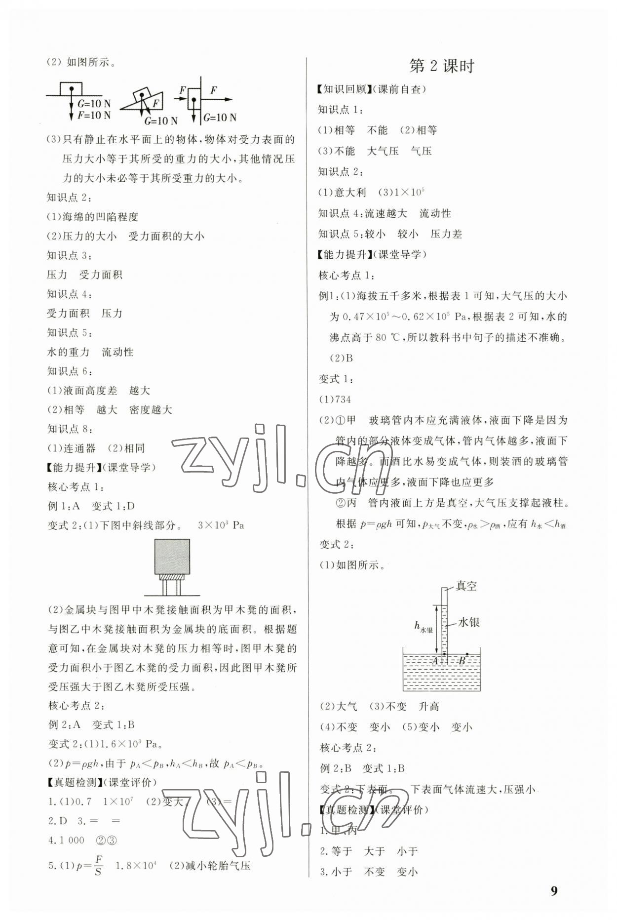 2023年精準(zhǔn)備考中考總復(fù)習(xí)物理廣州專版 第9頁