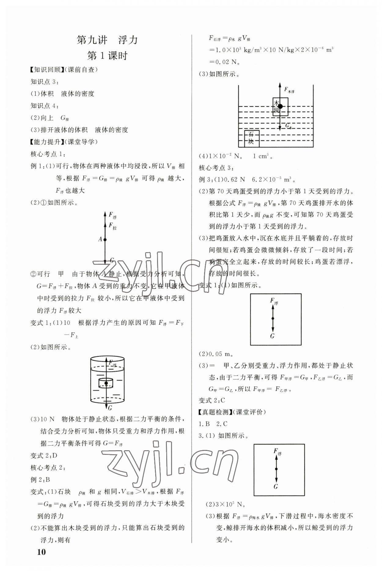 2023年精準(zhǔn)備考中考總復(fù)習(xí)物理廣州專版 第10頁(yè)