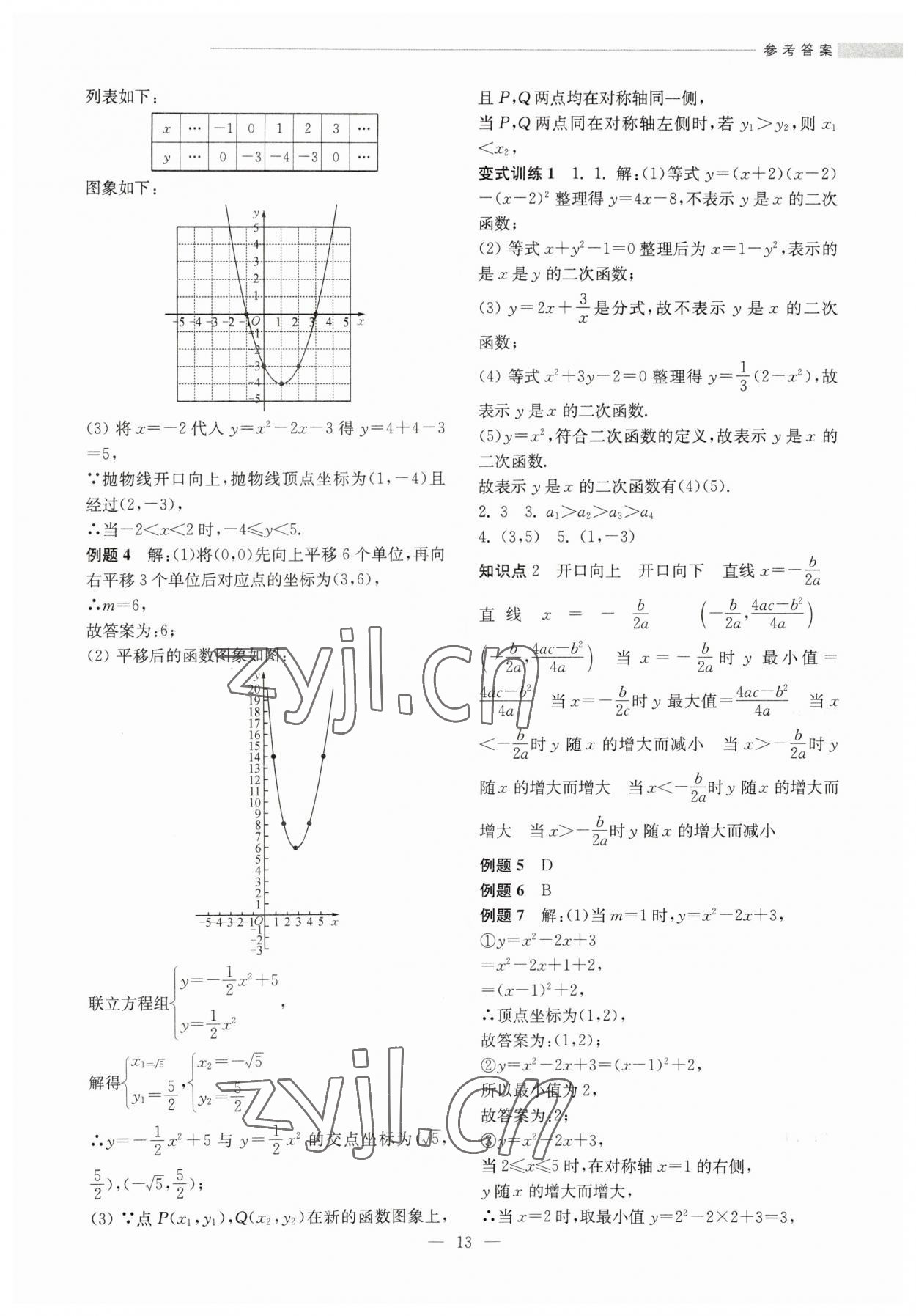 2023年今年中考總復(fù)習數(shù)學 第13頁