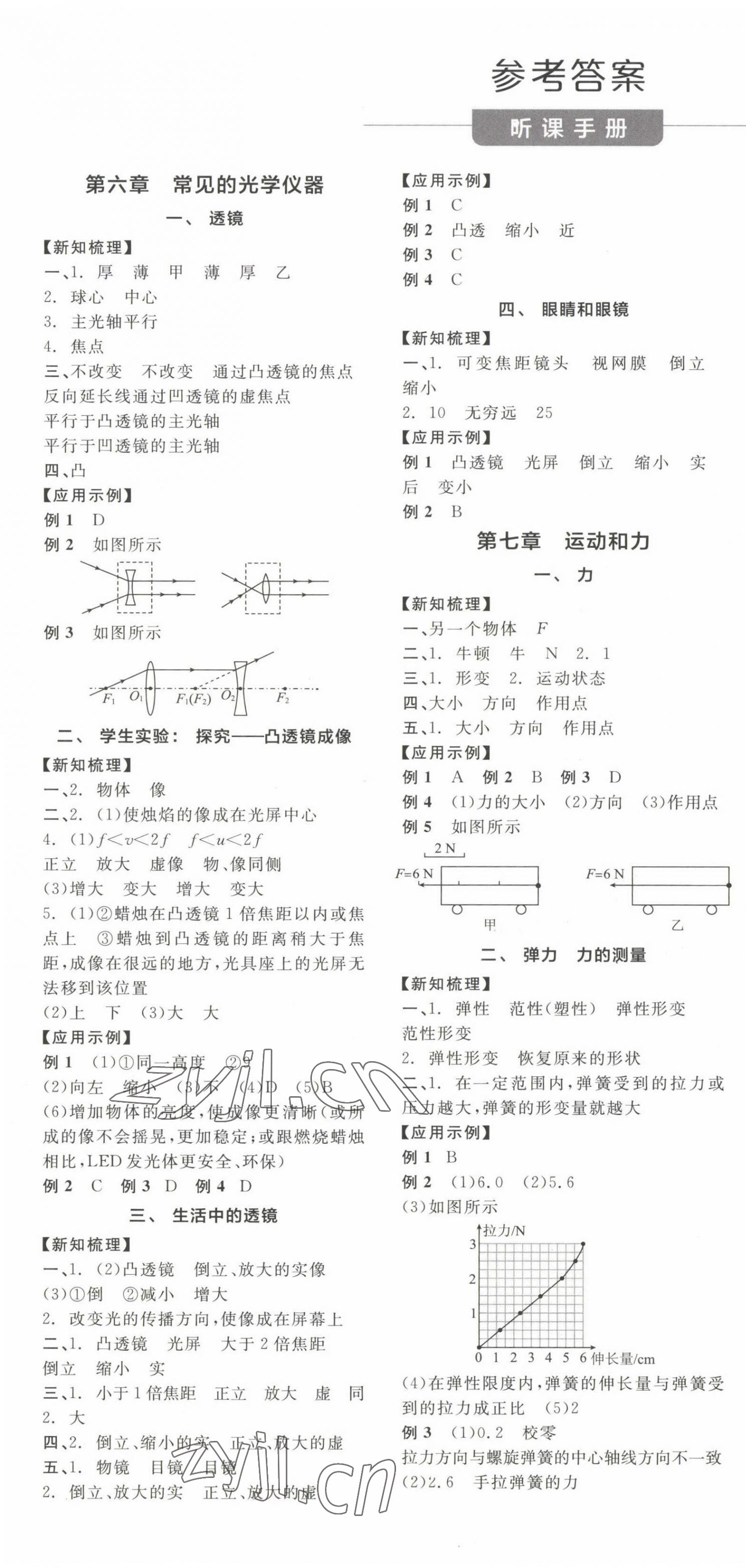 2023年全品學(xué)練考八年級物理下冊北師大版 第1頁