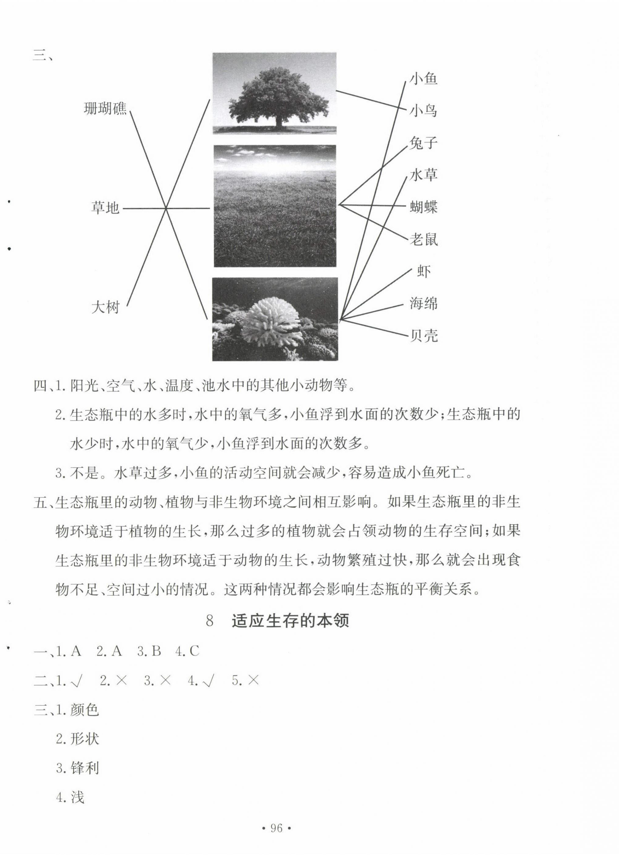 2023年新課堂同步訓(xùn)練六年級(jí)科學(xué)下冊(cè)蘇教版 第4頁(yè)