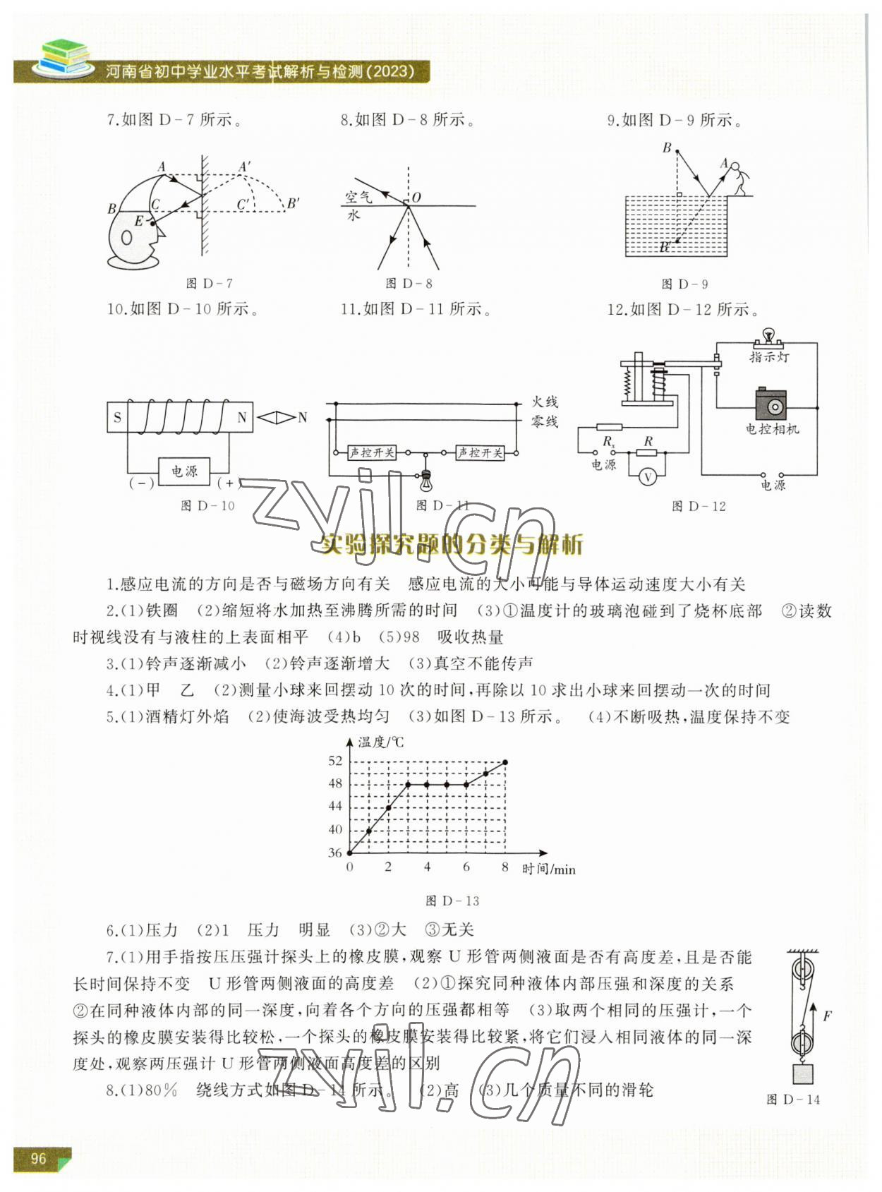 2023年河南省初中學(xué)業(yè)水平考試解析與檢測物理下冊(cè) 第2頁