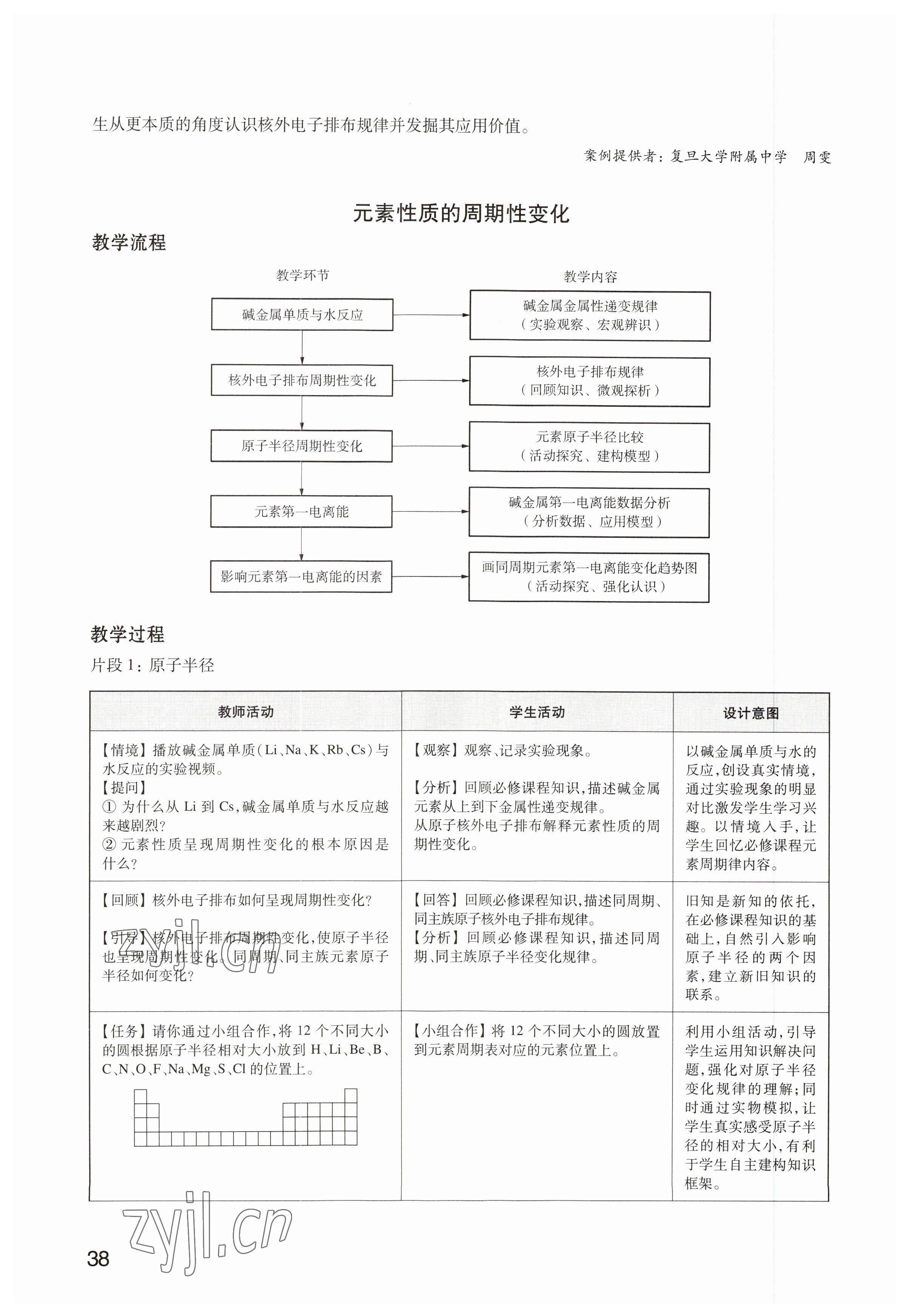 2023年教材课本高中化学选修2沪教版 参考答案第38页