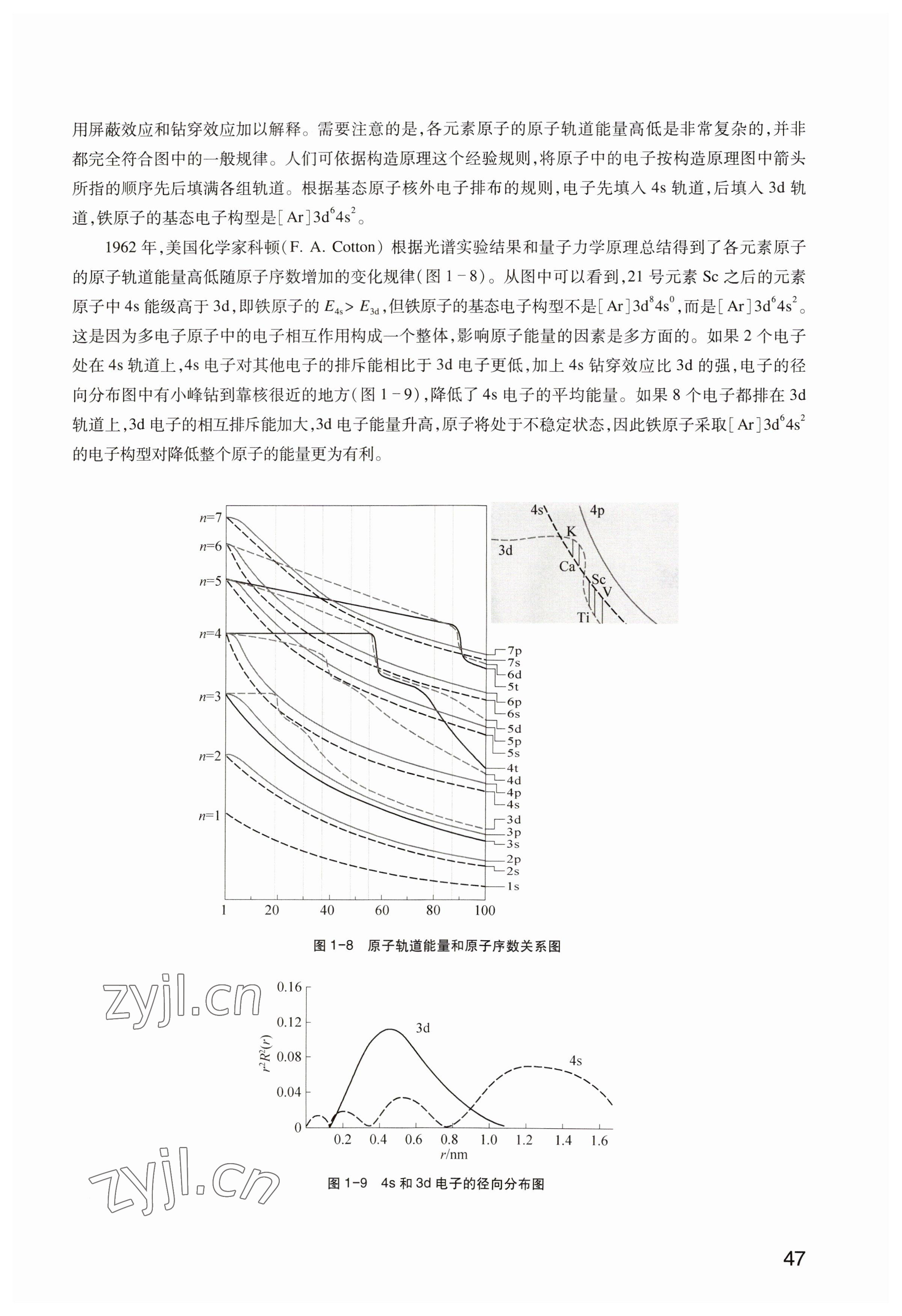 2023年教材课本高中化学选修2沪教版 参考答案第47页