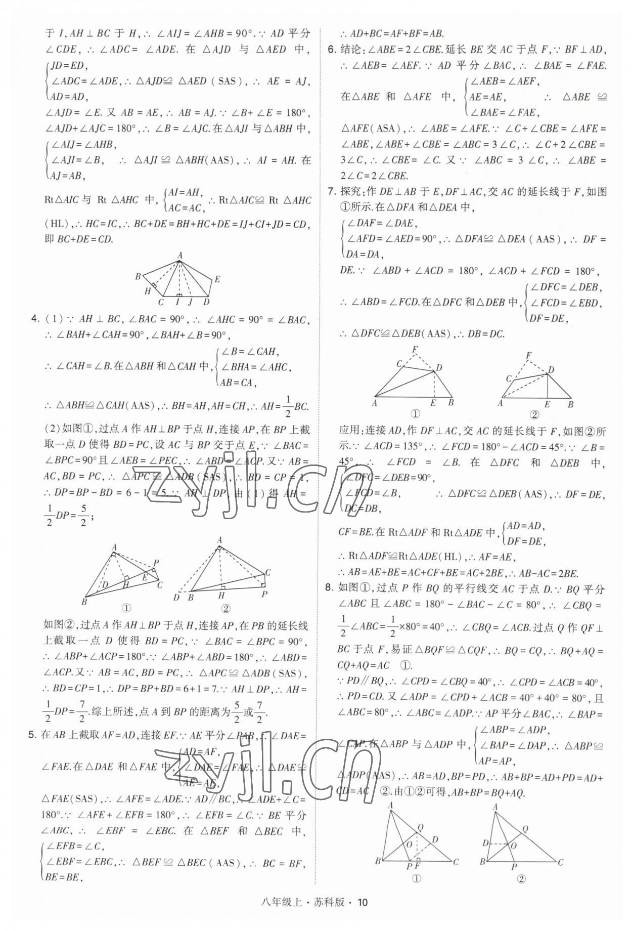 2023年經(jīng)綸學(xué)典學(xué)霸題中題八年級數(shù)學(xué)上冊蘇科版 第10頁