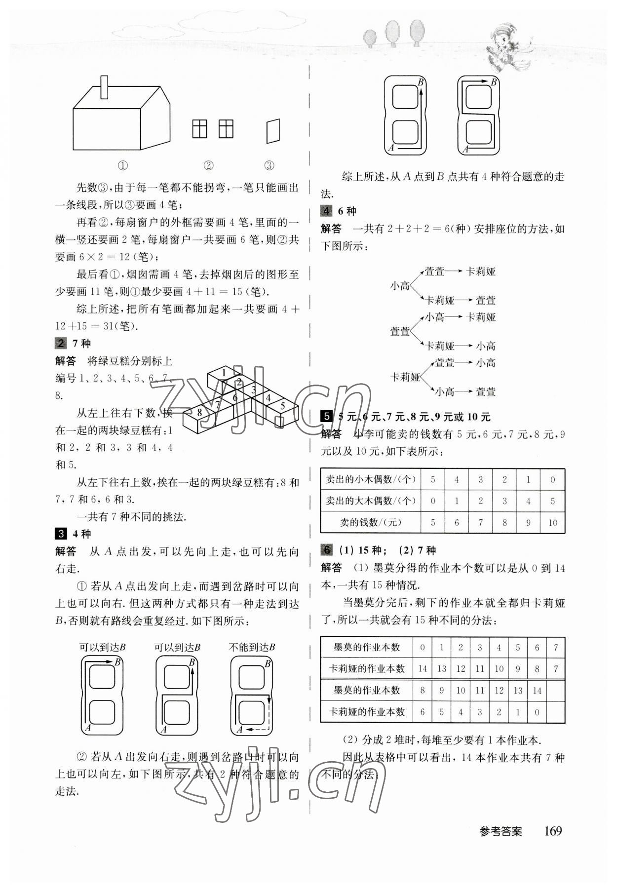 2023年高思學(xué)校競賽數(shù)學(xué)導(dǎo)引三年級人教版 參考答案第9頁