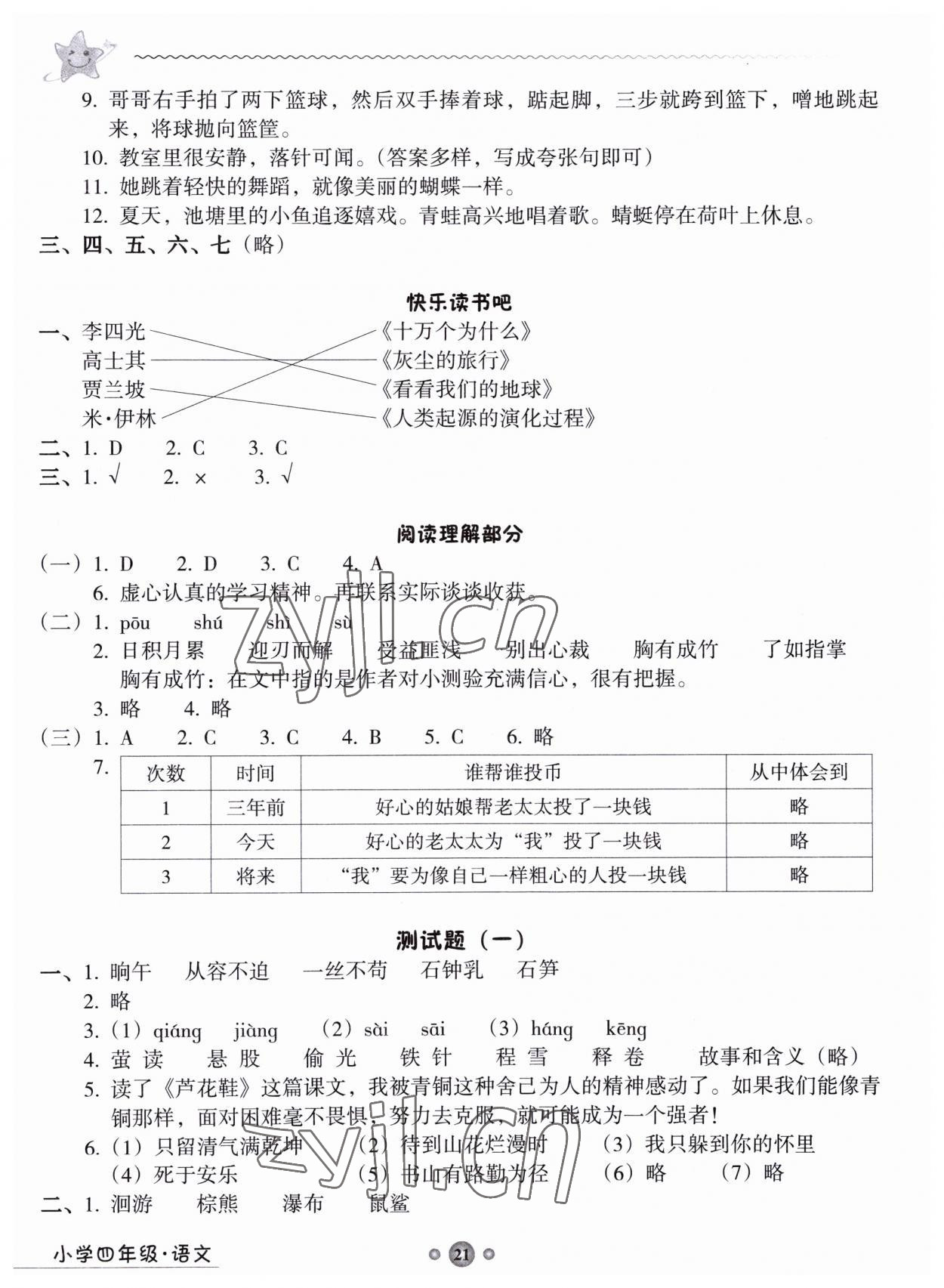 2023年岭南读写综合训练营四年级语文 第2页