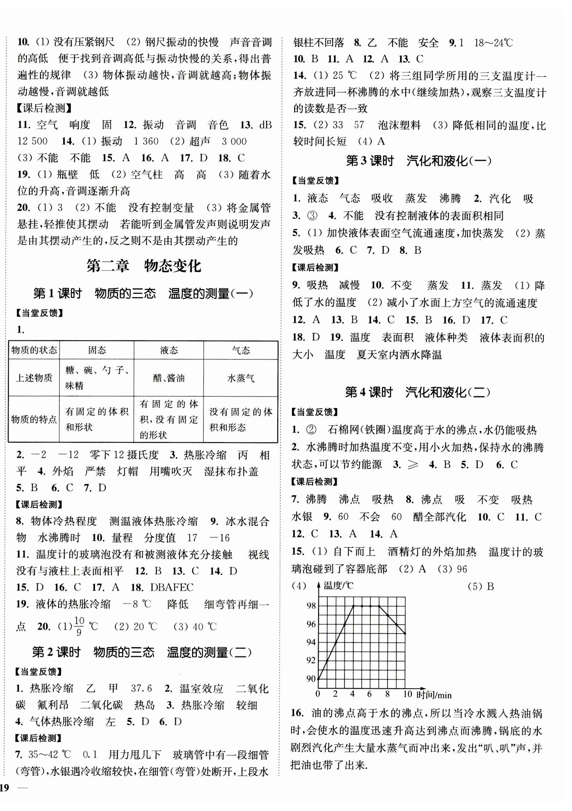 2023年南通小題課時(shí)作業(yè)本八年級物理上冊蘇科版 第2頁