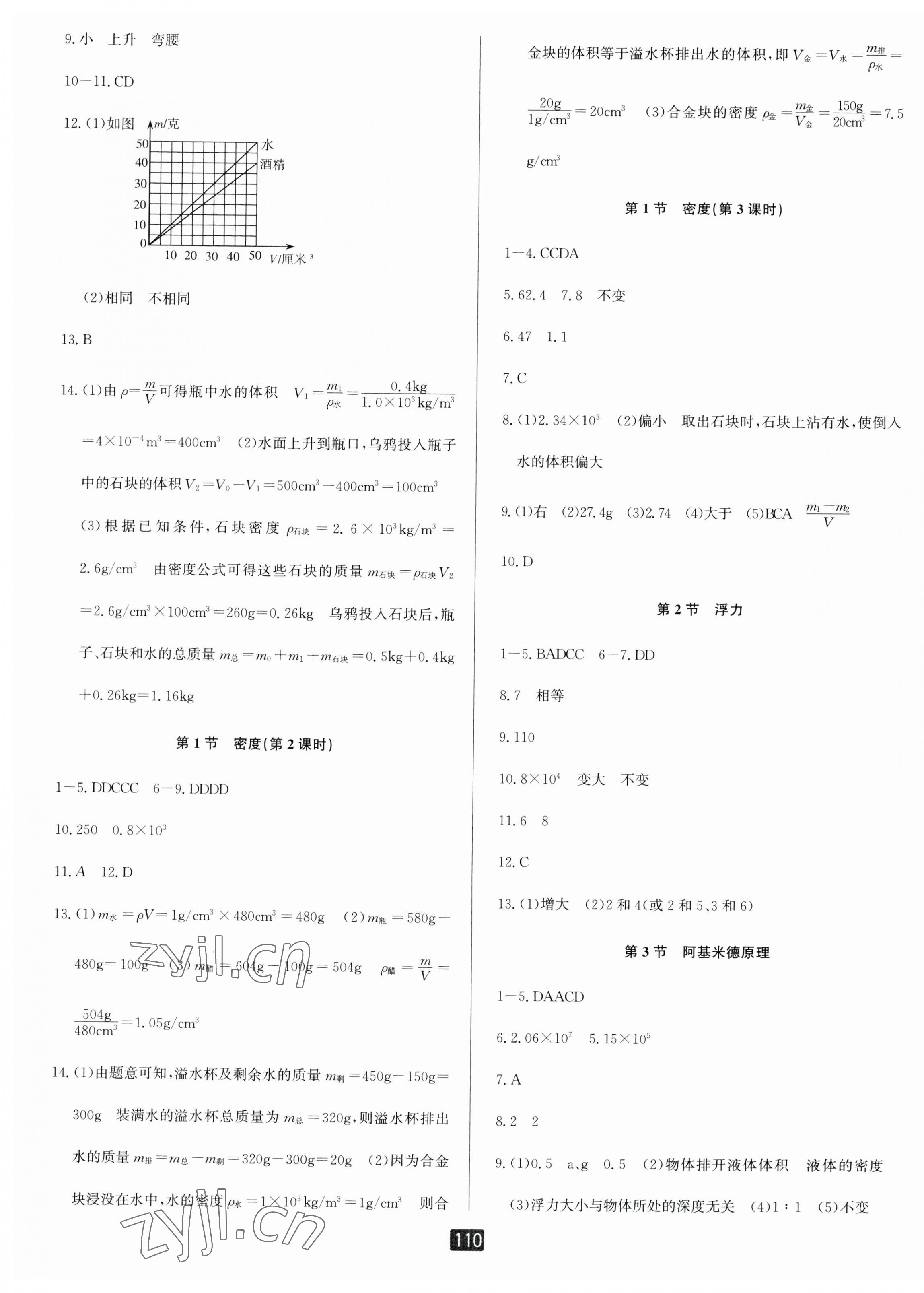 2023年励耘书业励耘新同步八年级科学上册华师大版 第4页