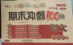 2023年期末沖刺100分完全試卷六年級(jí)語(yǔ)文下冊(cè)人教版