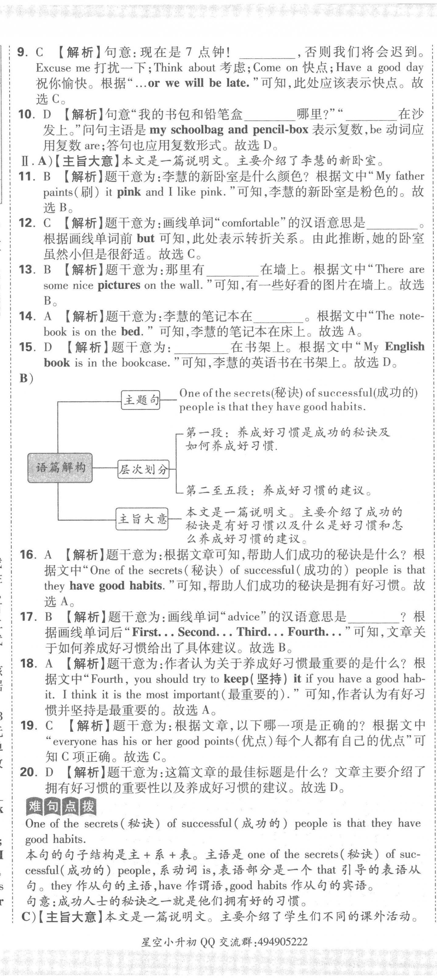 2023年重點中學招生真題超詳解六年級英語通用版 第44頁