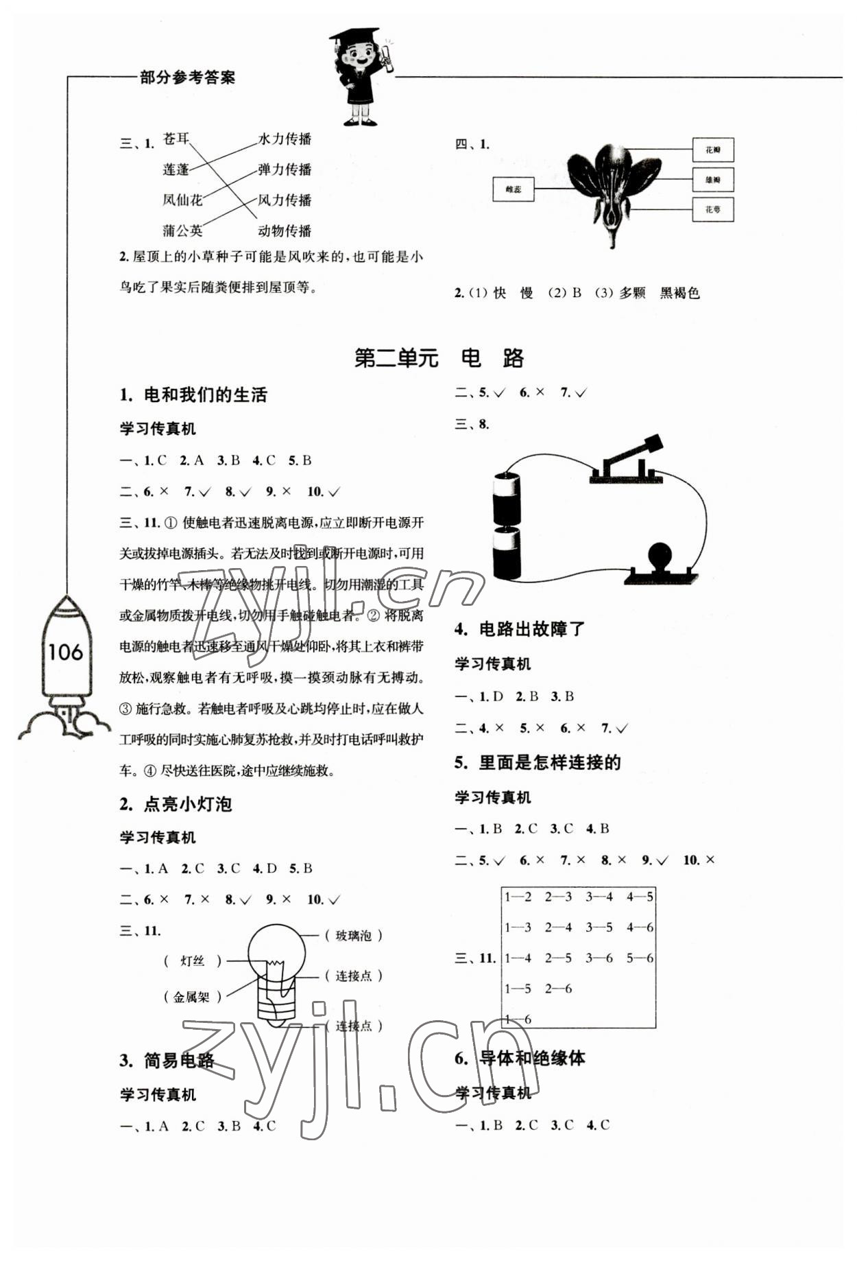 2023年小学科学习作四年级下册苏教版综合版 第2页