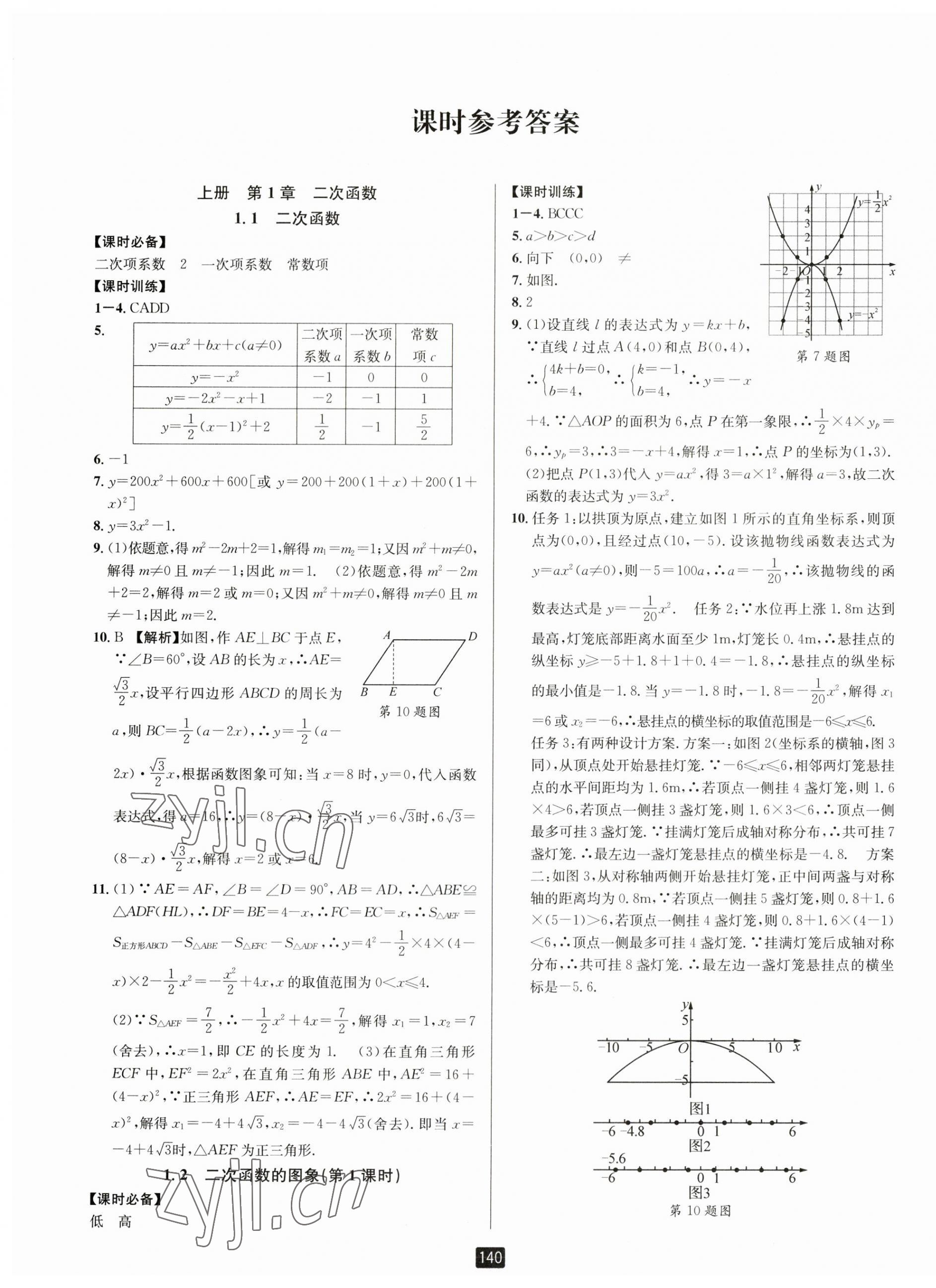 2023年励耘书业励耘新同步九年级数学全一册浙教版 第1页