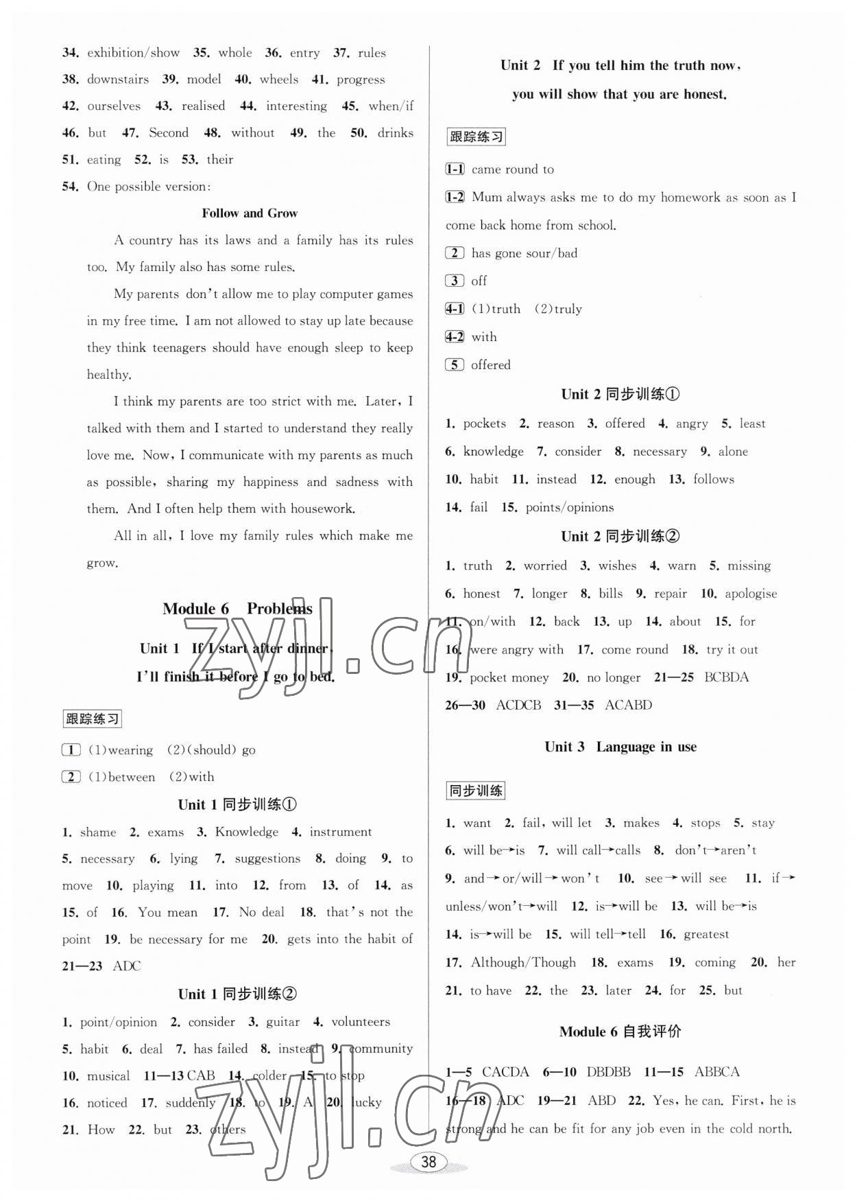 2023年教與學(xué)課程同步講練九年級(jí)英語(yǔ)全一冊(cè)外研版溫州專版 第6頁(yè)