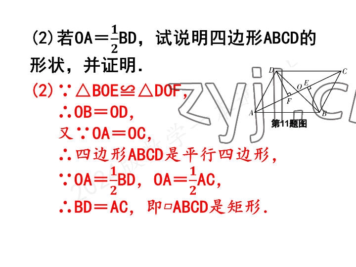 2023年一本通武汉出版社九年级数学上册北师大版 参考答案第41页