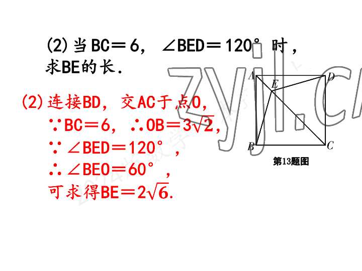 2023年一本通武漢出版社九年級數學上冊北師大版 參考答案第57頁