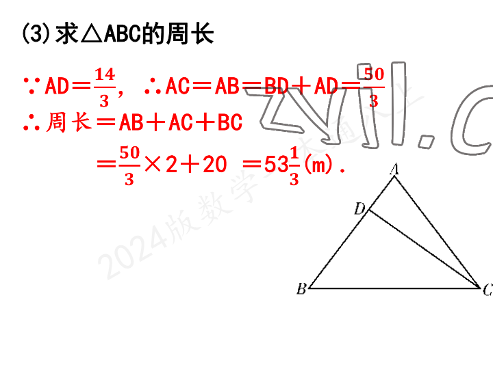 2023年一本通武汉出版社八年级数学上册北师大版 参考答案第28页